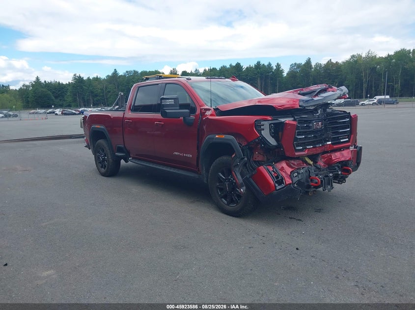 2025 Gmc SIERRA VIN 1GT4UPEY5SF349751 IAAI salvage auction — FRONT END, Mv-907A (New York), sold $24,300 on 2026-09-25 (photo 1)
