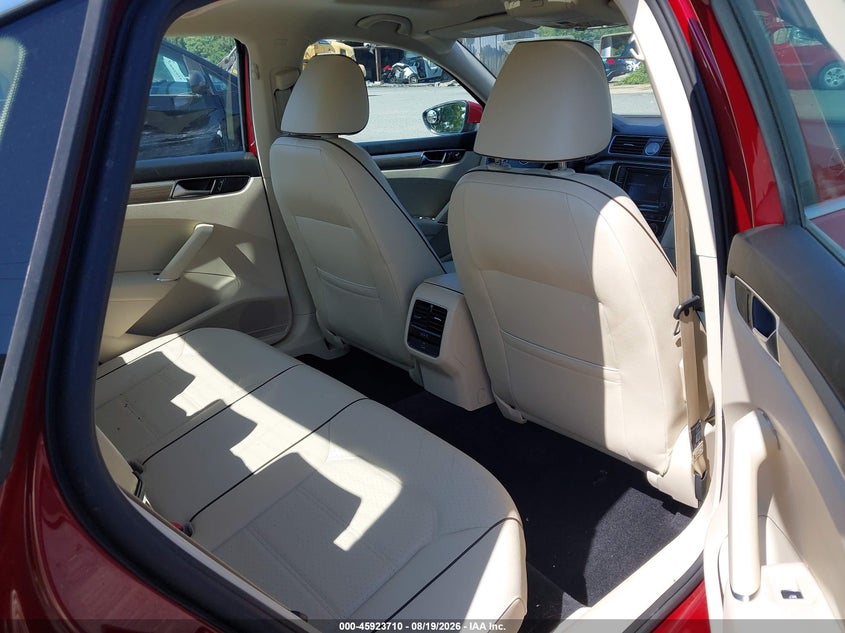 2017 Volkswagen Passat VIN 1VWBT7A33HC020168 IAAI salvage auction — REAR END, Salvage (Virginia), sold $2,175 on 2026-09-11 (photo 8)