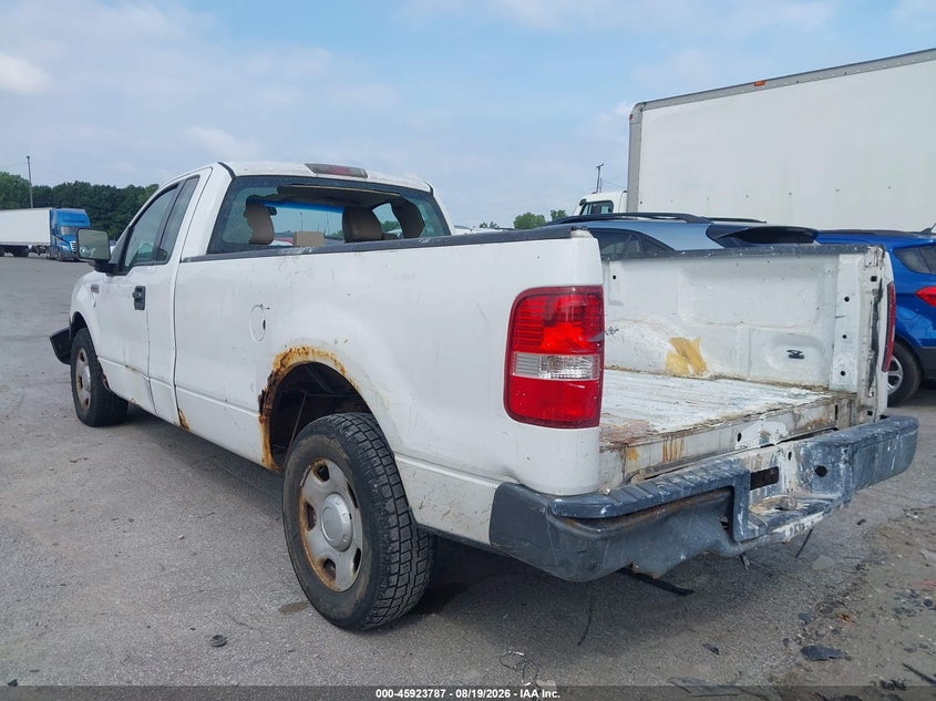 2008 Ford F-150 VIN 1FTRF12248KD93592 IAAI salvage auction — FRONT END, Salvage (Ohio), sold $725 on 2026-09-15 (photo 3)