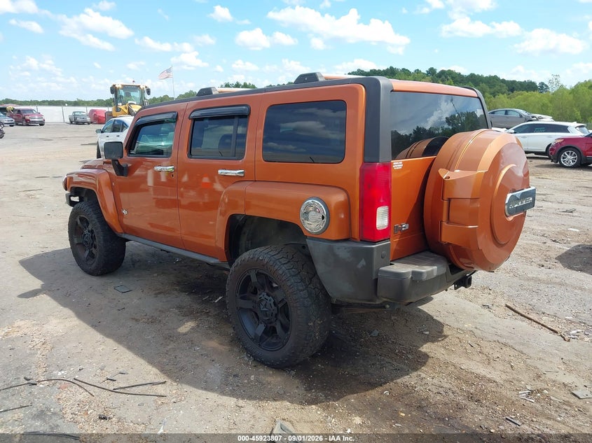 2007 Hummer H3 VIN 5GTDN13E578102429 IAAI salvage auction — FRONT END, Salvage (Mississippi), sold $1,400 on 2026-09-23 (photo 3)