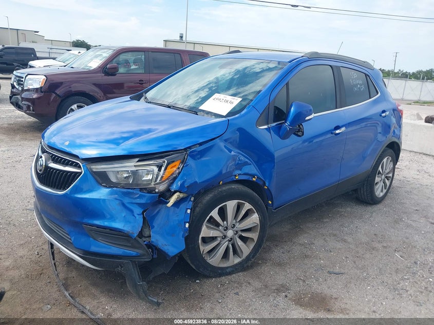 2017 Buick Encore VIN KL4CJASB6HB126257 IAAI salvage auction — LEFT FRONT, Wait Title, sold $25 on 2026-10-05 (photo 2)