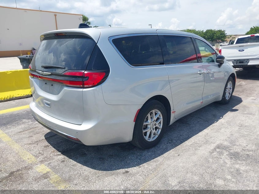 2024 Chrysler Pacifica VIN 2C4RC1BG9RR195520 IAAI salvage auction — LEFT FRONT, Enterprise Vehicles Clear Only (New Jersey), sold $14,200 on 2026-08-23 (photo 4)