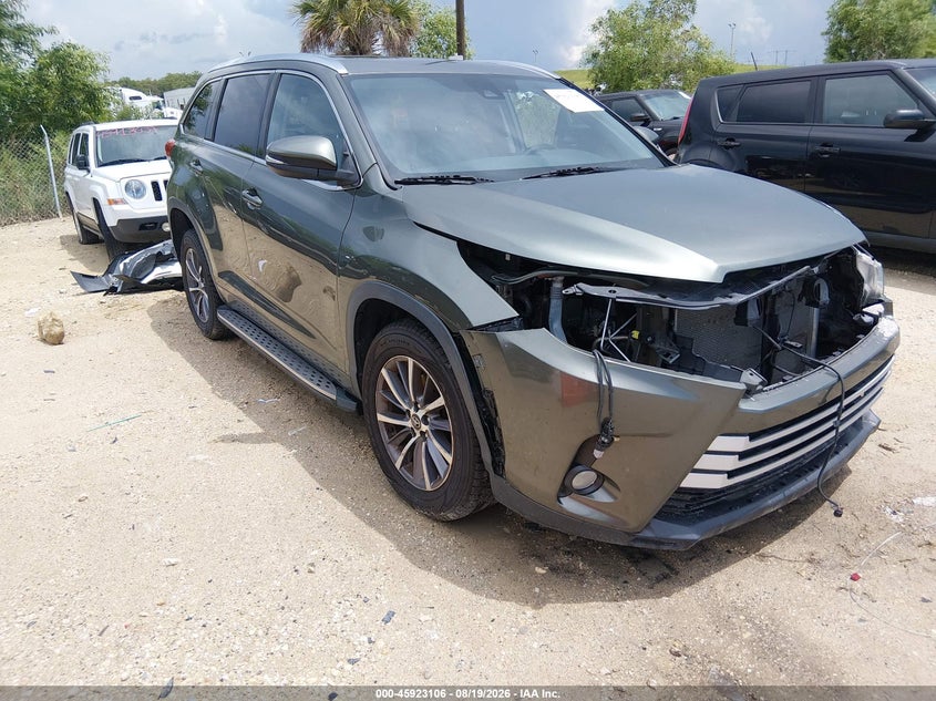 2018 Toyota Highlander VIN 5TDKZRFHXJS248366 — IAAI salvage auction photo