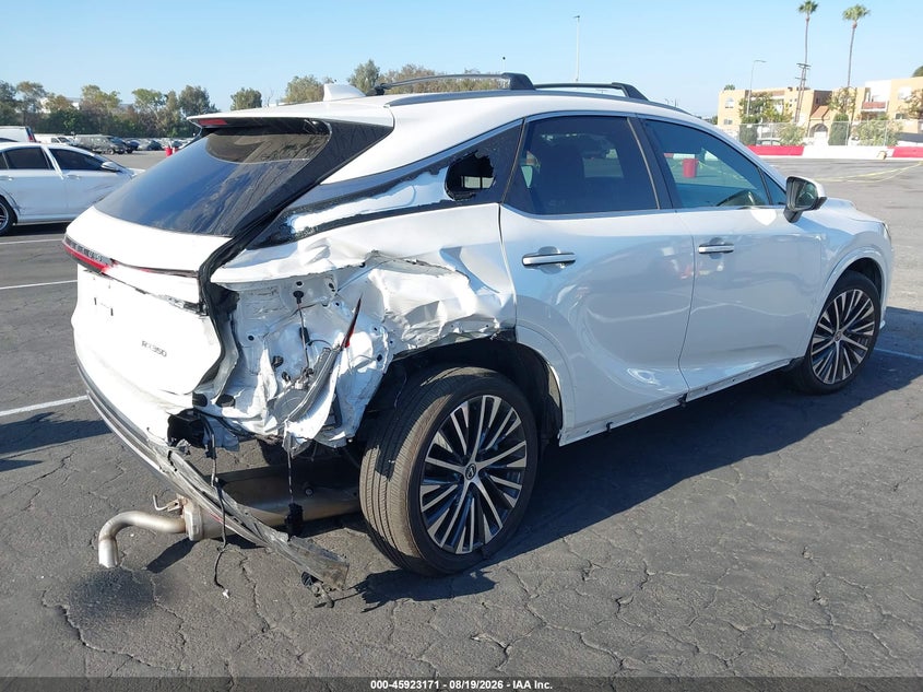 2024 Lexus Rx VIN 2T2BAMBA3RC042325 IAAI salvage auction — RIGHT REAR, Wait Title, sold $22,600 on 2026-09-10 (photo 4)