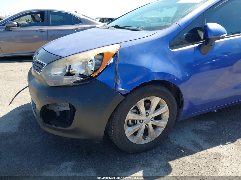 2013 Kia Rio VIN KNADN5A32D6311695 IAAI salvage auction — NORMAL WEAR, Wait Title, sold $225 on 2026-10-23 (photo 6)