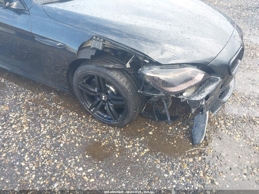 2014 BMW 6er VIN WBA6B8C5XED452609 IAAI salvage auction — FRONT END, Mv-907A (New York), sold $25 on 2026-09-03 (photo 6)