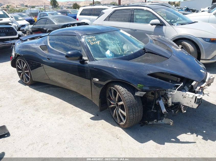 2014 Lotus Evora VIN SCCLMDSU8EHA10293 IAAI salvage auction — FRONT END, Salvage (California), sold $3,500 on 2026-09-10 (photo 1)