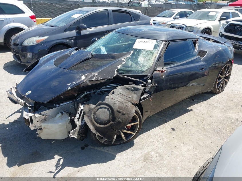 2014 Lotus Evora VIN SCCLMDSU8EHA10293 IAAI salvage auction — FRONT END, Salvage (California), sold $3,500 on 2026-09-10 (photo 2)