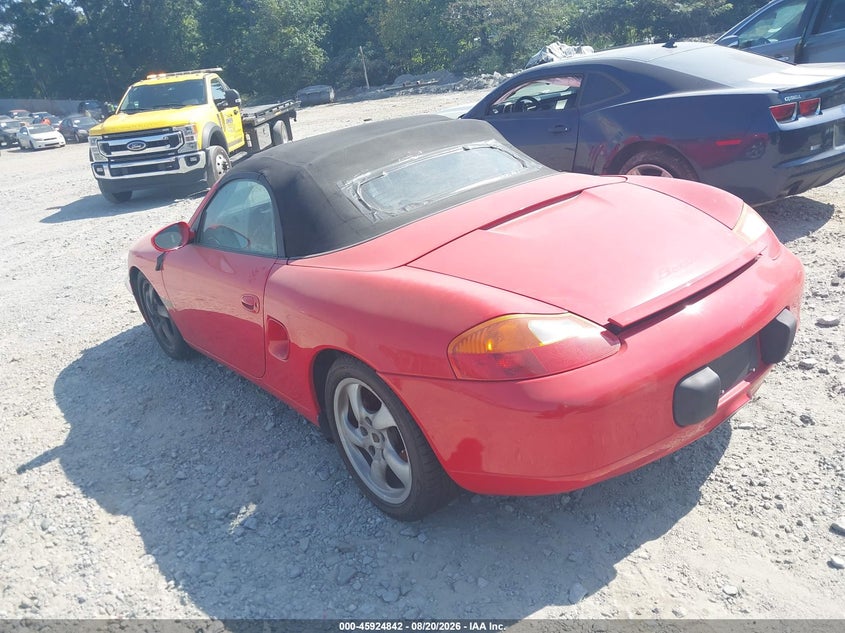 2001 Porsche Boxster VIN WP0CA298X1U621559 IAAI salvage auction — ALL OVER, Clear (Georgia), sold $700 on 2026-08-26 (photo 3)