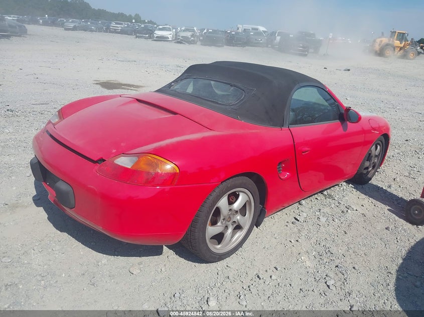 2001 Porsche Boxster VIN WP0CA298X1U621559 IAAI salvage auction — ALL OVER, Clear (Georgia), sold $700 on 2026-08-26 (photo 4)