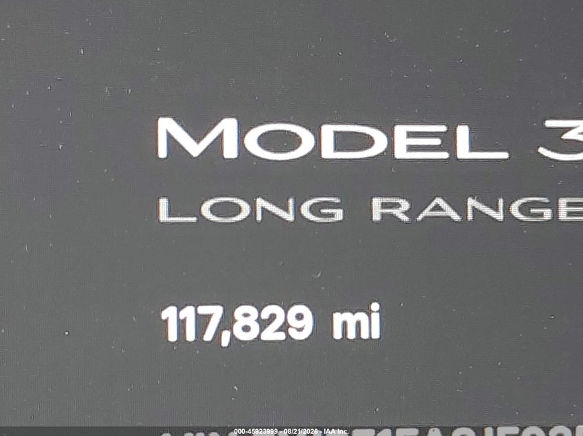 2018 Tesla Model 3 VIN 5YJ3E1EA8JF035345 IAAI salvage auction — ALL OVER, Wait Title, sold $3,650 on 2026-10-02 (photo 7)