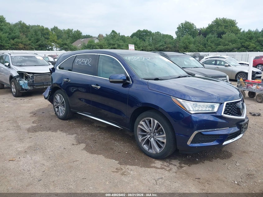 2018 Acura Mdx VIN 5J8YD4H52JL018368 — IAAI salvage auction photo