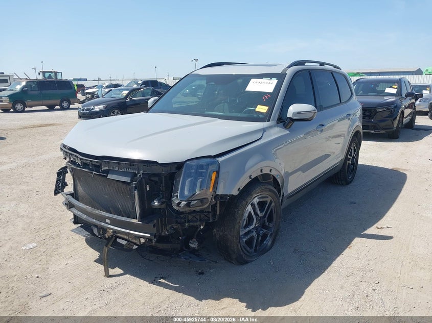 2024 Kia Telluride VIN 5XYP5DGC1RG540729 IAAI salvage auction — FRONT END, Wait Title, sold $0 on 2026-10-01 (photo 2)