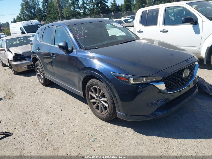2025 Mazda Cx-5 VIN JM3KFBBLXS0675827 IAAI salvage auction — SIDE, Enterprise Vehicles Clear Only (Washington), sold $14,800 on 2026-08-26 (photo 1)