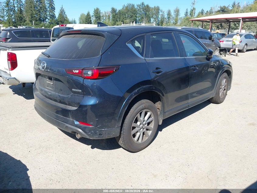 2025 Mazda Cx-5 VIN JM3KFBBLXS0675827 IAAI salvage auction — SIDE, Enterprise Vehicles Clear Only (Washington), sold $14,800 on 2026-08-26 (photo 4)