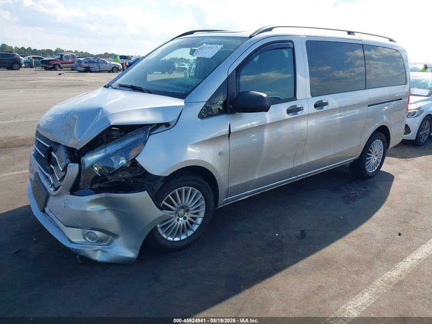 2018 Mercedes-benz Metris VIN WD4PG2EE8J3394735 IAAI salvage auction — LEFT FRONT, Wait Title, sold $10,700 on 2026-09-06 (photo 2)