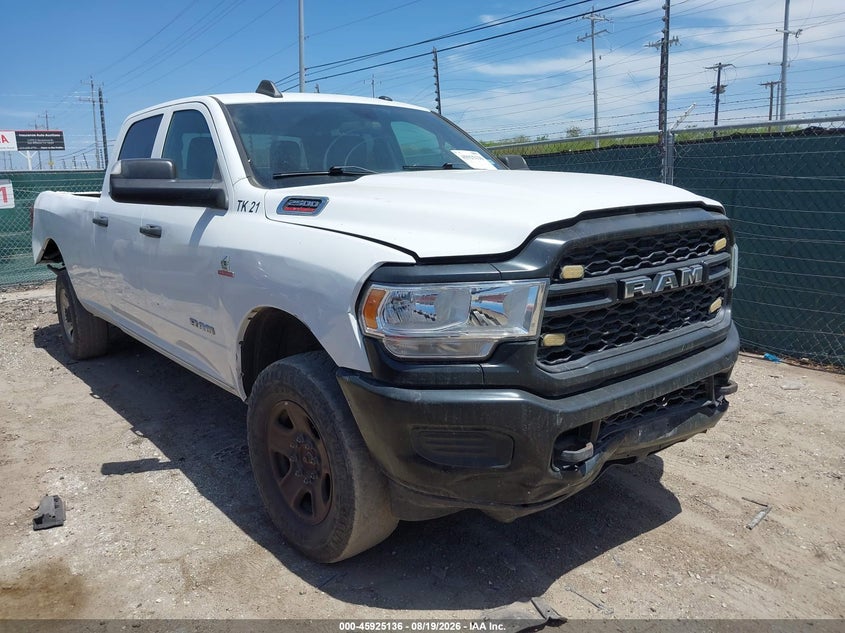 2021 Ram 2500 VIN 3C6UR5HL0MG645369 — IAAI salvage auction photo