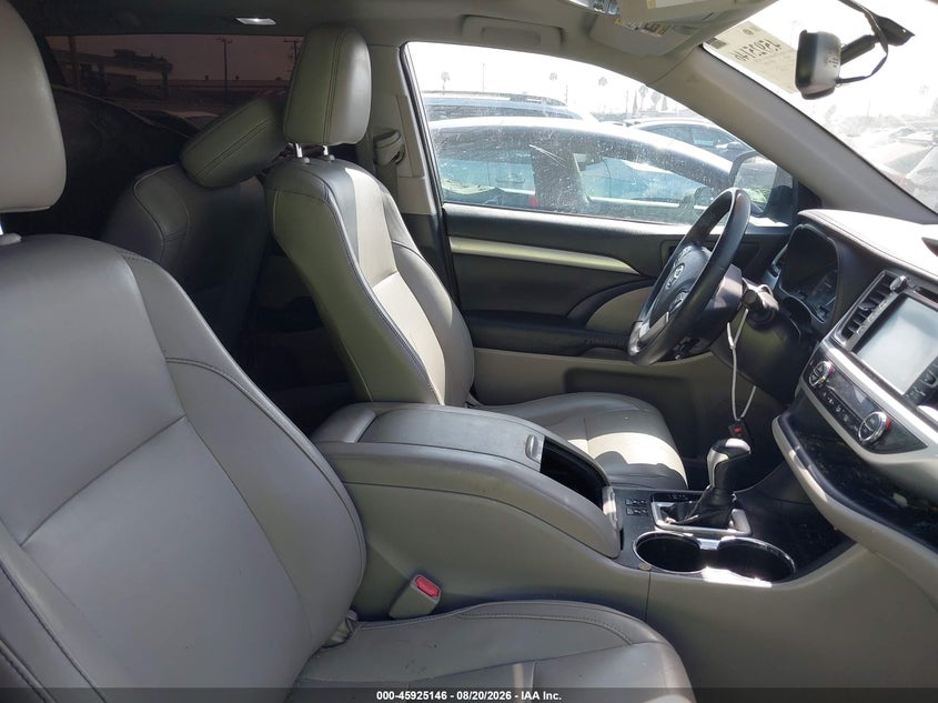 2016 Toyota Highlander VIN 5TDKKRFH1GS153224 IAAI salvage auction — REAR END, Salvage Certificate (California), sold $6,700 on 2026-08-23 (photo 5)