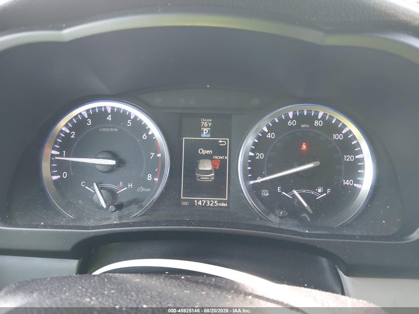 2016 Toyota Highlander VIN 5TDKKRFH1GS153224 IAAI salvage auction — REAR END, Salvage Certificate (California), sold $6,700 on 2026-08-23 (photo 7)