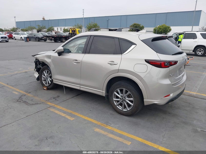 2025 Mazda Cx-5 VIN JM3KFBBLXS0612033 IAAI salvage auction — SIDE, Wait Title, sold $7,100 on 2026-09-06 (photo 3)