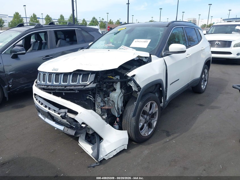 2018 Jeep Compass VIN 3C4NJDCB9JT147638 IAAI salvage auction — LEFT FRONT, Salvage Certificate (California), sold $3,050 on 2026-08-31 (photo 6)