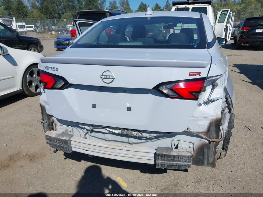 2025 Nissan Versa VIN 3N1CN8FV2SL832867 IAAI salvage auction — REAR END, Enterprise Vehicles Clear Only (Minnesota), sold $11,100 on 2026-08-26 (photo 6)