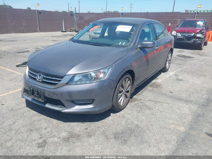 2013 Honda Accord VIN 1HGCR3F82DA016140 IAAI salvage auction — SIDE, Salvage (California), sold $1,200 on 2026-08-24 (photo 2)