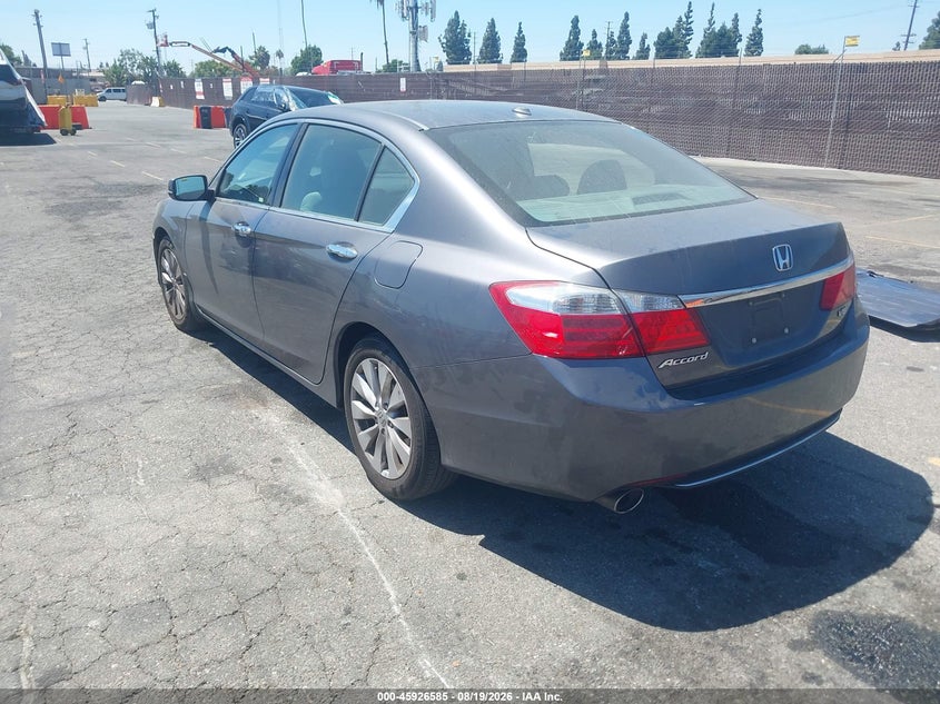 2013 Honda Accord VIN 1HGCR3F82DA016140 IAAI salvage auction — SIDE, Salvage (California), sold $1,200 on 2026-08-24 (photo 3)