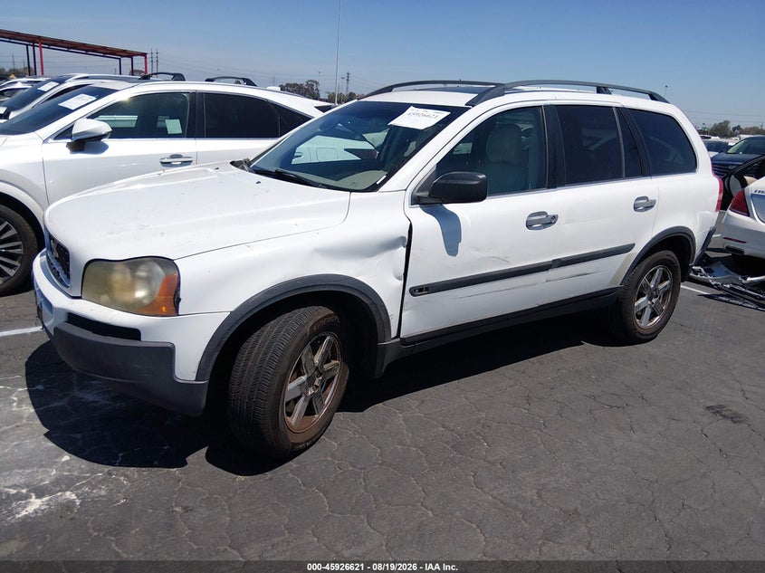 2005 Volvo Xc90 VIN YV1CZ592651189592 IAAI salvage auction — LEFT FRONT, Salvage (California), sold $725 on 2026-09-02 (photo 2)