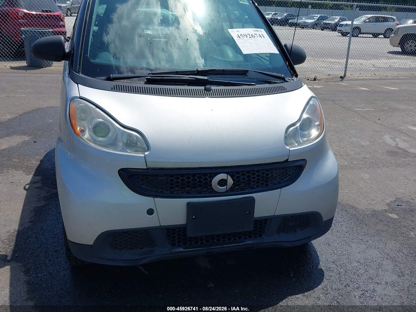 2013 Smart Fortwo VIN WMEEJ3BA3DK677579 IAAI salvage auction — NORMAL WEAR, Clear (Georgia), sold $275 on 2026-09-09 (photo 6)
