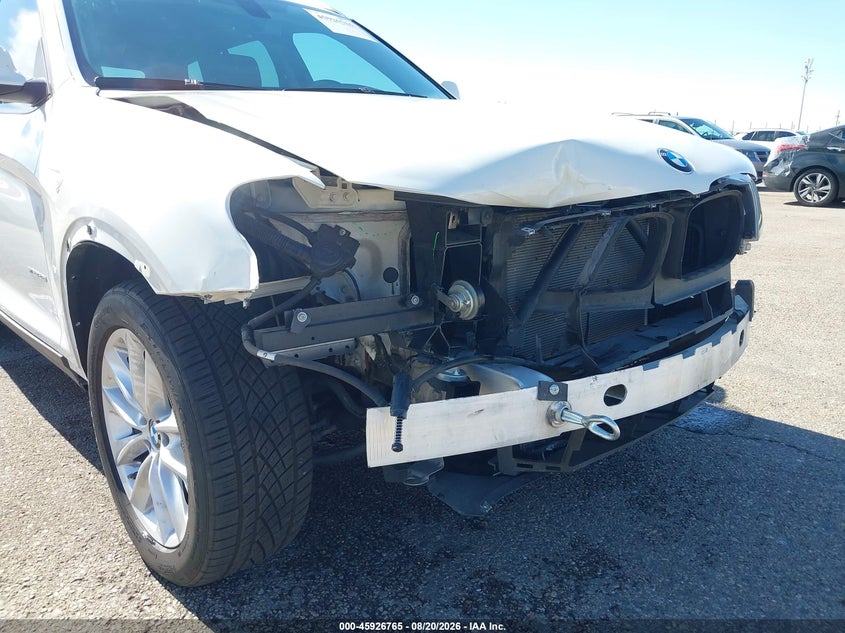 2014 BMW X3 VIN 5UXWX9C58E0D25361 IAAI salvage auction — RIGHT FRONT, Salvage (Arizona), sold $2,200 on 2026-08-24 (photo 6)