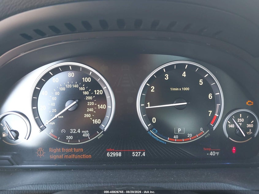 2014 BMW X3 VIN 5UXWX9C58E0D25361 IAAI salvage auction — RIGHT FRONT, Salvage (Arizona), sold $2,200 on 2026-08-24 (photo 7)