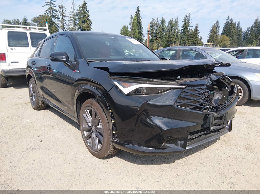2026 Acura Adx VIN 3HDSA2H59TM707907 IAAI salvage auction — FRONT END, Enterprise Vehicles Clear Only (California), sold $20,300 on 2026-08-26 (photo 1)