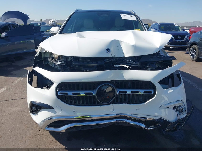 2026 Mercedes-benz Gla-klasse VIN W1N4N4GB5TJ806554 IAAI salvage auction — FRONT END, Wait Title, sold $9,000 on 2026-09-04 (photo 6)