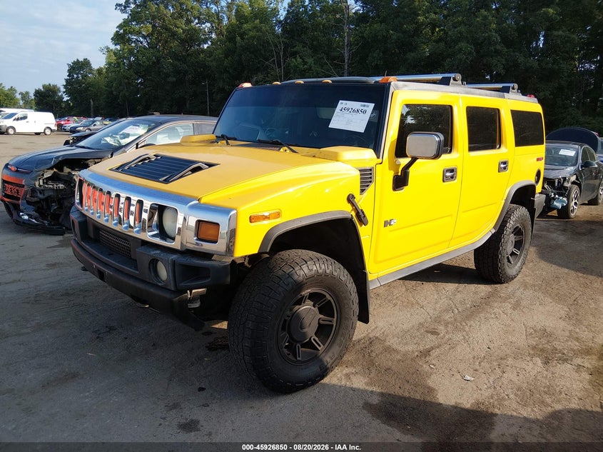2003 Hummer H2 VIN 5GRGN23U03H140662 IAAI salvage auction — NORMAL WEAR, Clear (Maryland), sold $1,050 on 2026-09-09 (photo 2)