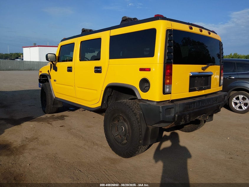 2003 Hummer H2 VIN 5GRGN23U03H140662 IAAI salvage auction — NORMAL WEAR, Clear (Maryland), sold $1,050 on 2026-09-09 (photo 3)