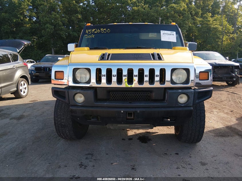 2003 Hummer H2 VIN 5GRGN23U03H140662 IAAI salvage auction — NORMAL WEAR, Clear (Maryland), sold $1,050 on 2026-09-09 (photo 6)