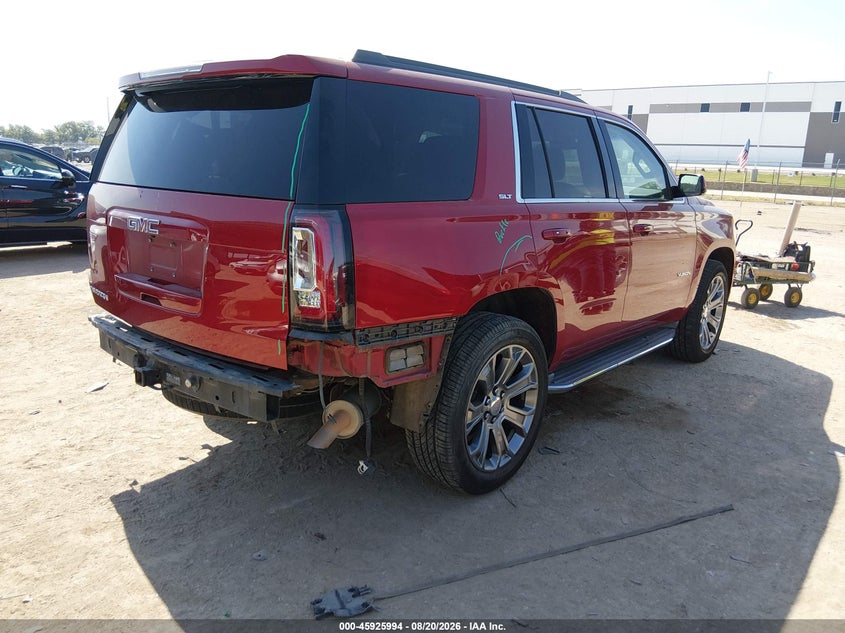 2015 Gmc Yukon VIN 1GKS2BKC8FR306667 IAAI salvage auction — REAR END, Original (Texas), sold $7,200 on 2026-10-06 (photo 4)