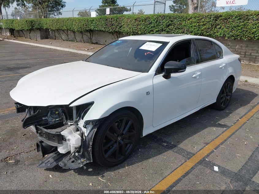 2020 Lexus Gs VIN JTHGZ1CL5LA013095 IAAI salvage auction — FRONT END, Wait Title, sold $12,350 on 2026-09-01 (photo 2)