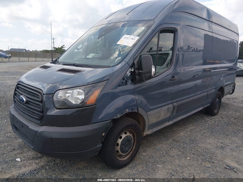 2019 Ford Transit-250 VIN 1FTYR3XM9KKA97337 IAAI salvage auction — LEFT & RIGHT, Clear (North Carolina), sold $7,875 on 2026-09-08 (photo 2)