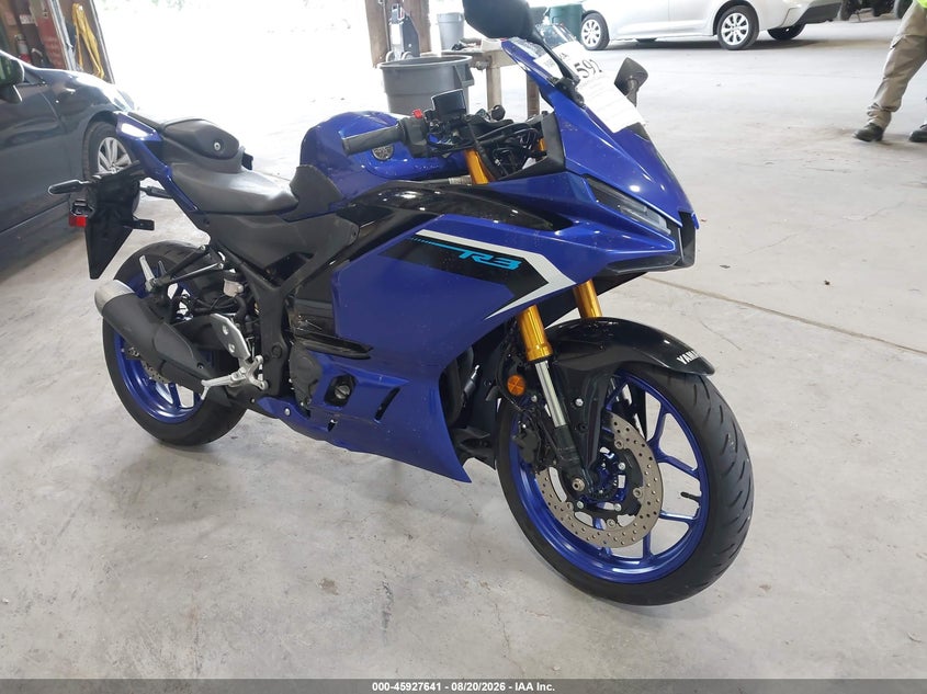 2025 Yamaha VIN MH3RH25E1SK002915 IAAI salvage auction — MECHANICAL, Mv-907A (New York), sold $1,600 on 2026-09-04 (photo 1)