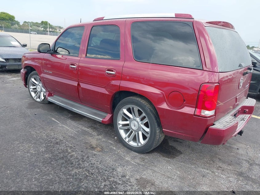 2005 Cadillac Escalade VIN 1GYEC63T45R149093 IAAI salvage auction — LEFT FRONT, Rebuildable (Florida), sold $1,200 on 2026-09-11 (photo 3)