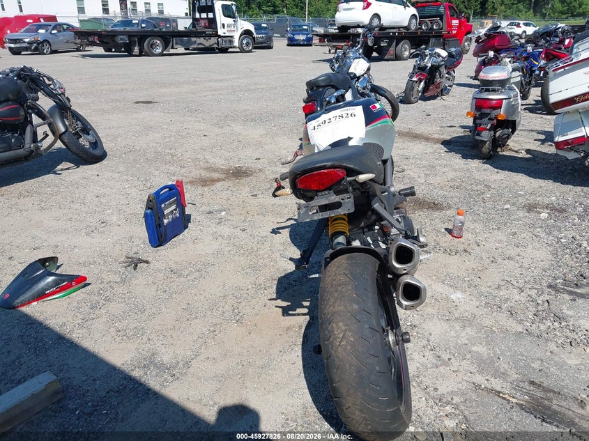 2013 Ducati Monster VIN ZDM1RARR3DB068115 IAAI salvage auction — FRONT END, Wait Title, sold $800 on 2026-09-08 (photo 6)