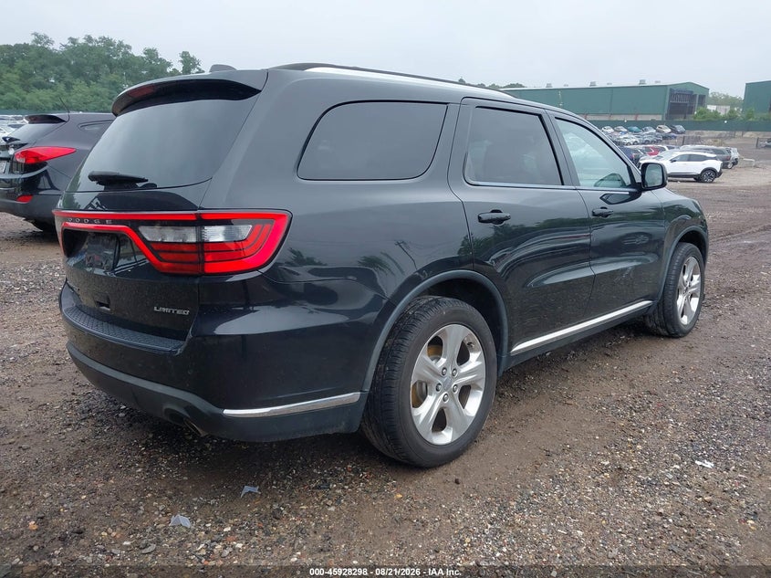 2014 Dodge Durango VIN 1C4RDJDG2EC397208 IAAI salvage auction — LEFT SIDE, Wait Title, sold $0 on 2026-09-16 (photo 4)