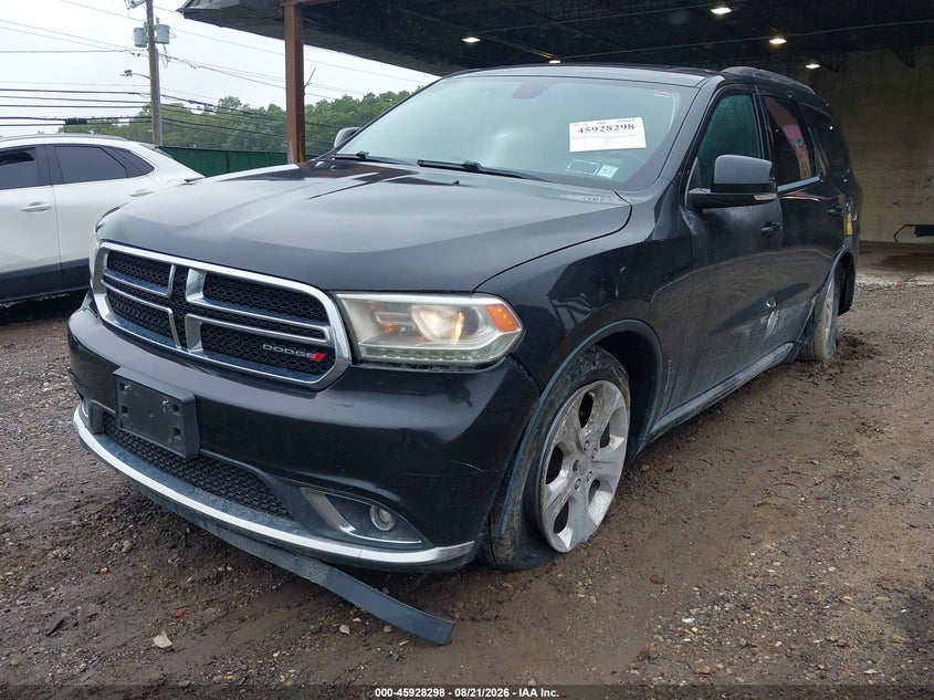 2014 Dodge Durango VIN 1C4RDJDG2EC397208 IAAI salvage auction — LEFT SIDE, Wait Title, sold $0 on 2026-09-16 (photo 6)