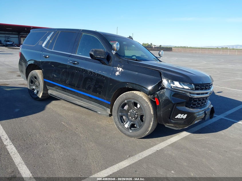 2023 Chevrolet Tahoe VIN 1GBSKLEDXPR150305 — IAAI salvage auction photo