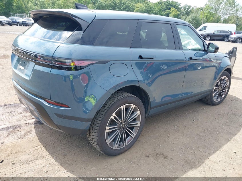 2025 Land rover Range rover evoque VIN SALZJ2FXXSH271892 IAAI salvage auction — FRONT END, Wait Title, sold $14,100 on 2026-10-07 (photo 4)