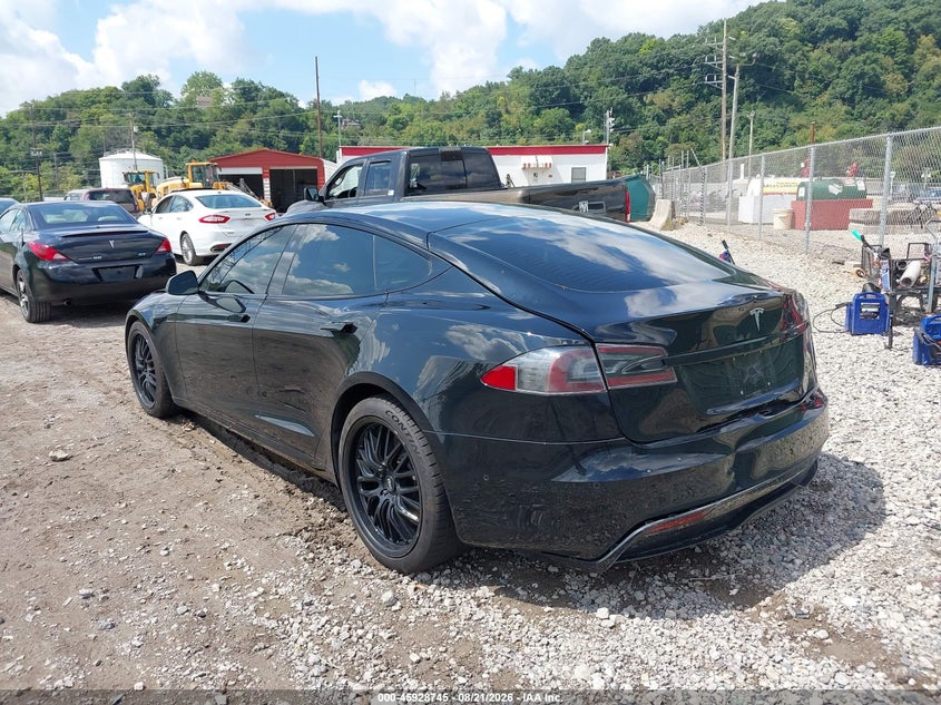 2022 Tesla Model s VIN 5YJSA1E54NF469486 IAAI salvage auction — REAR END, Salvage (Pennsylvania), sold $20,200 on 2026-08-29 (photo 3)