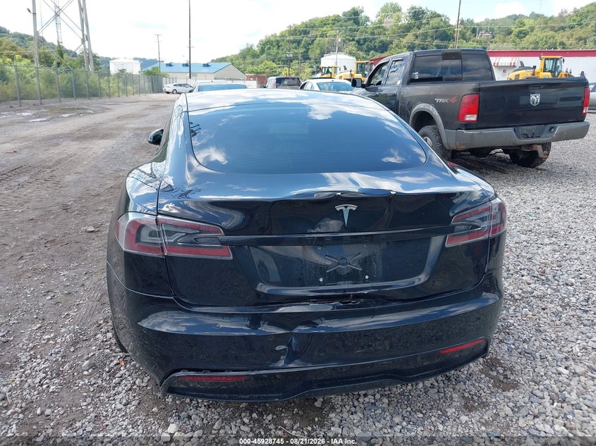 2022 Tesla Model s VIN 5YJSA1E54NF469486 IAAI salvage auction — REAR END, Salvage (Pennsylvania), sold $20,200 on 2026-08-29 (photo 6)