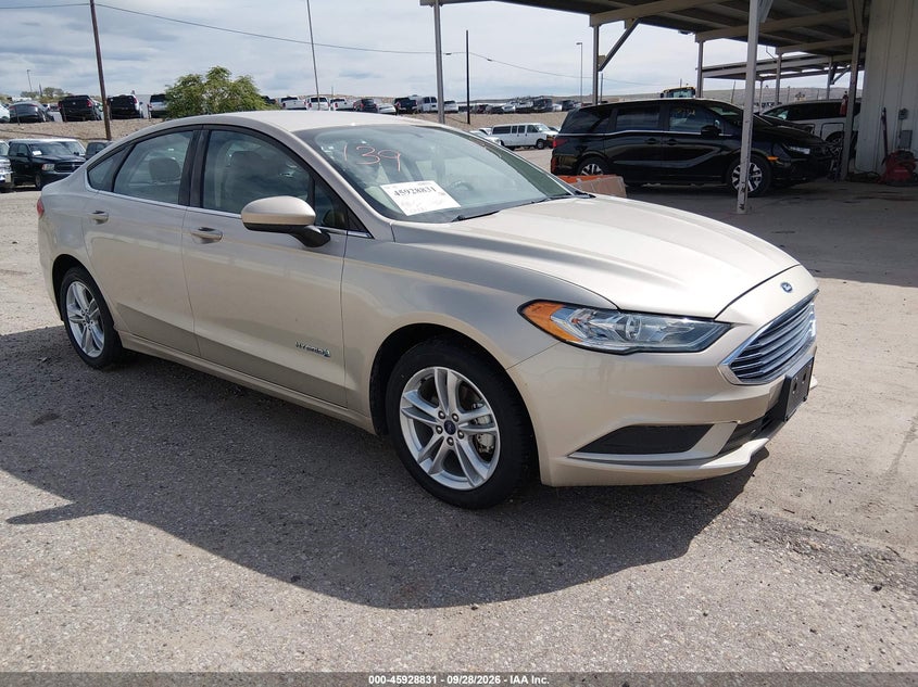 2018 Ford Fusion VIN 3FA6P0UU9JR254347 — IAAI salvage auction photo